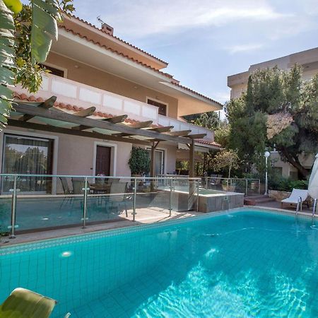 Exceptional Villa In Voula Near The Sea Athene Buitenkant foto