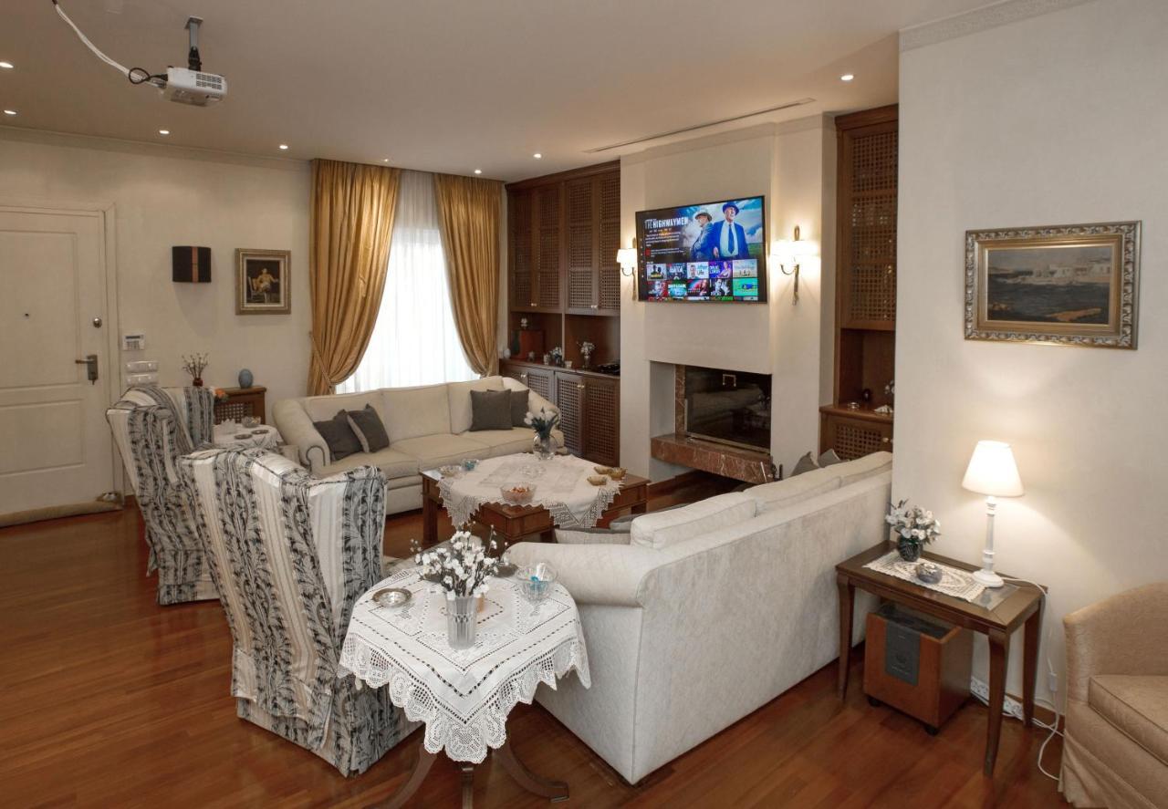Exceptional Villa In Voula Near The Sea Athene Buitenkant foto
