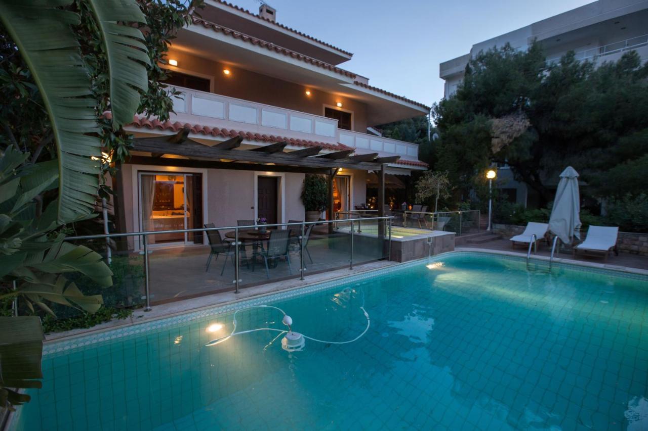 Exceptional Villa In Voula Near The Sea Athene Buitenkant foto