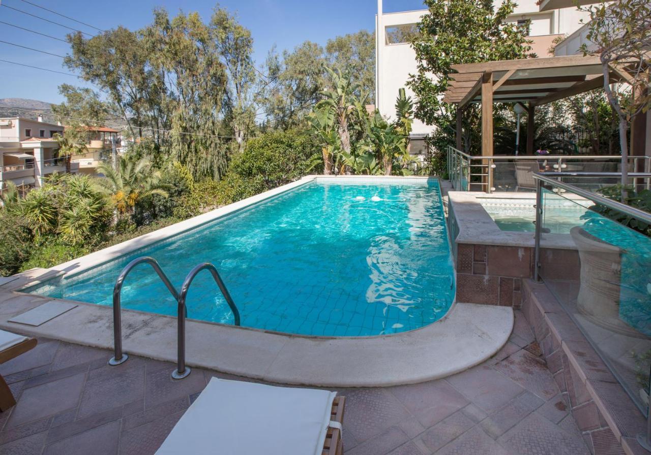 Exceptional Villa In Voula Near The Sea Athene Buitenkant foto